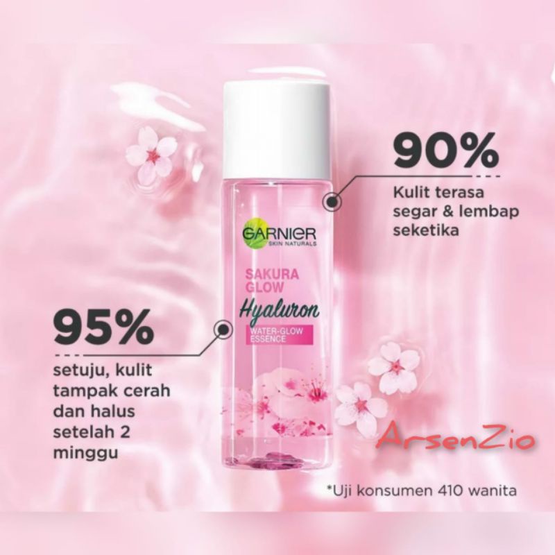 Garnier Sakura Glow Hyaluron Water Glow essence 100ml / Garnier Essence