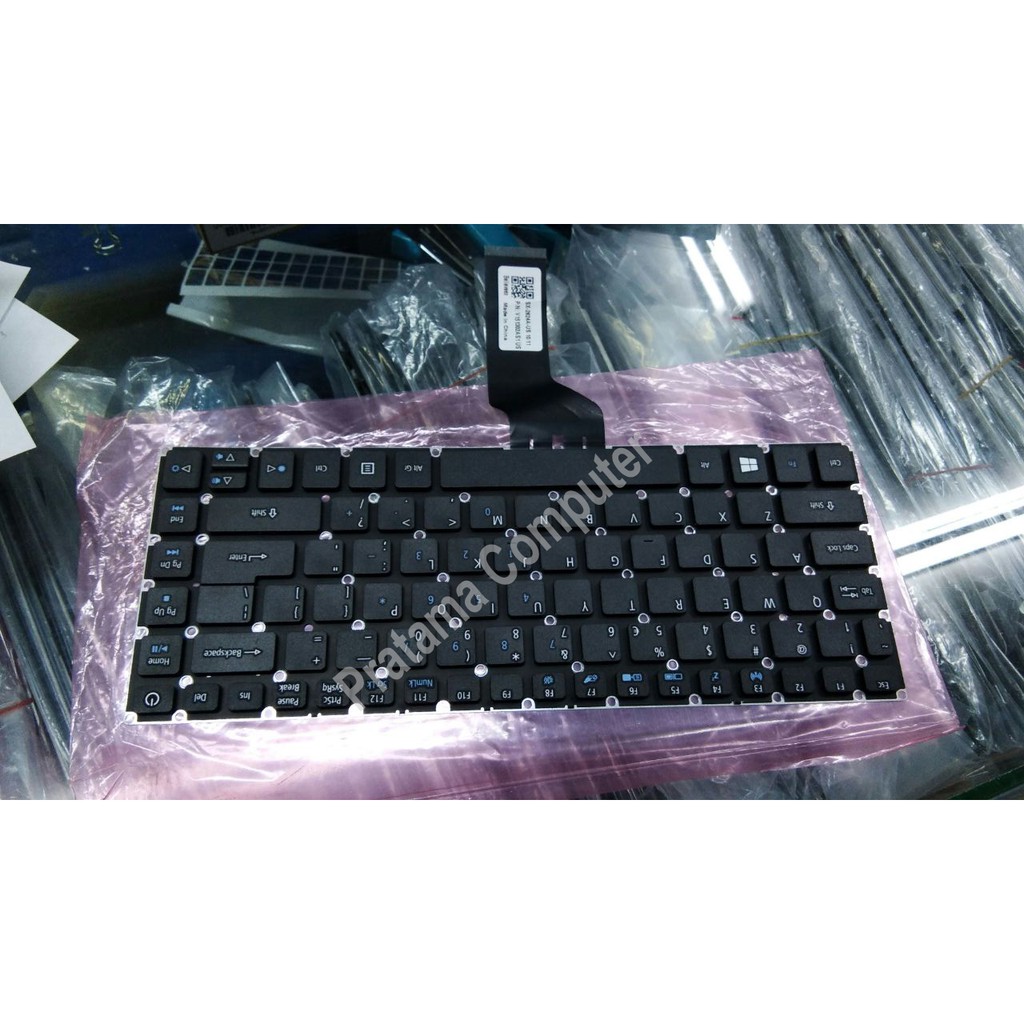 Keyboard Acer Aspire ES1-420 ES1-421 ES1-422 ES1-432 ES1-433 Series - Hitam