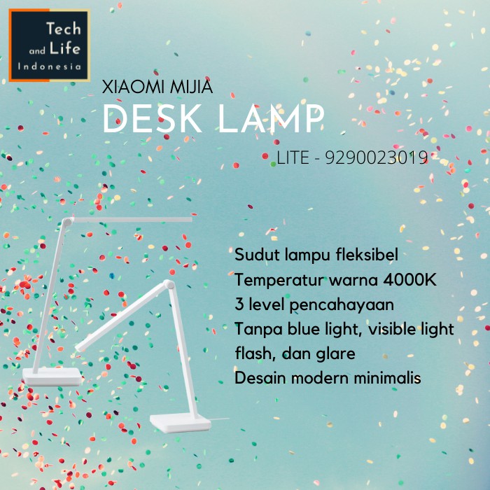 Mijia Desk Lamp Lite Lampu Meja Baca LED