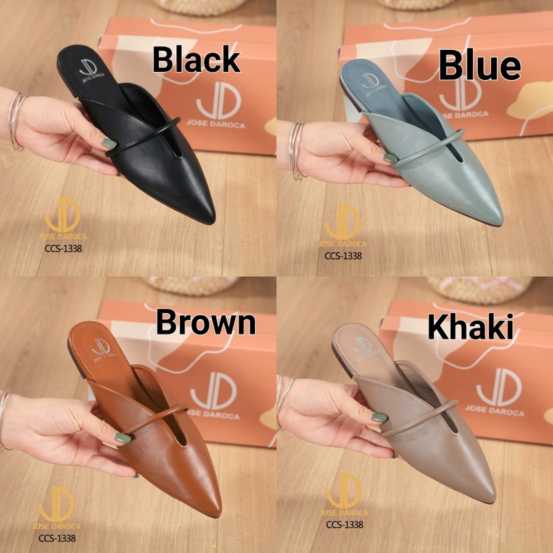 JOSE DAROCA Slip On Mules Shoes #CCS-1338# Original
