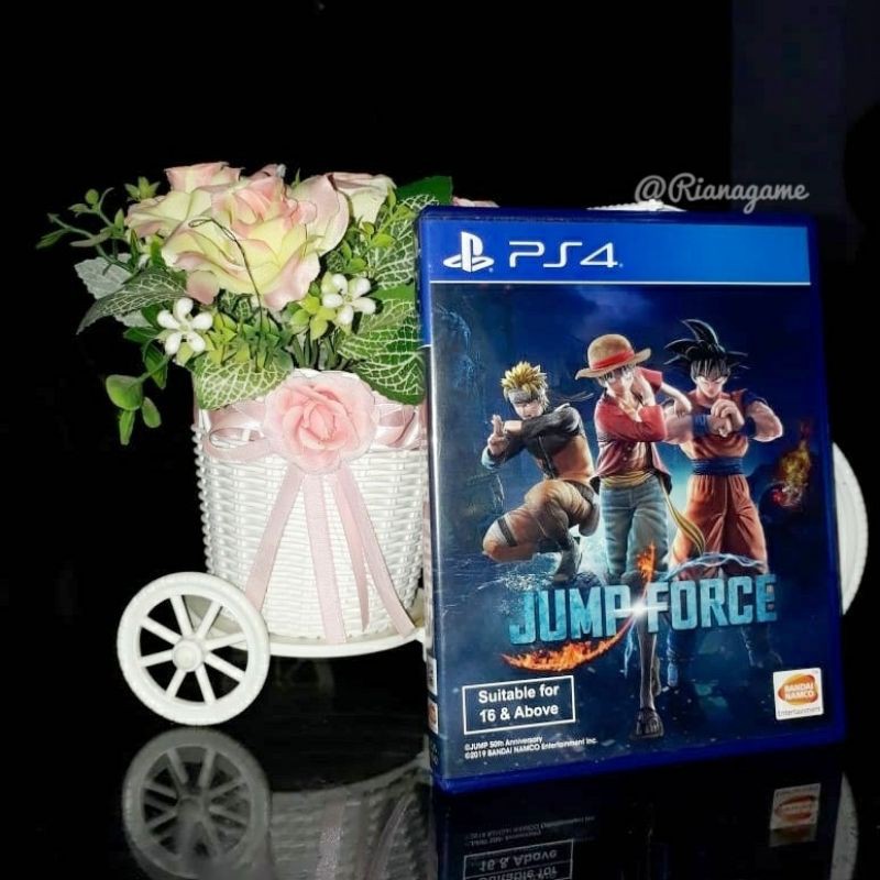 BD Kaset PS4 Jump Force PS 4 Bekas Second Mulus