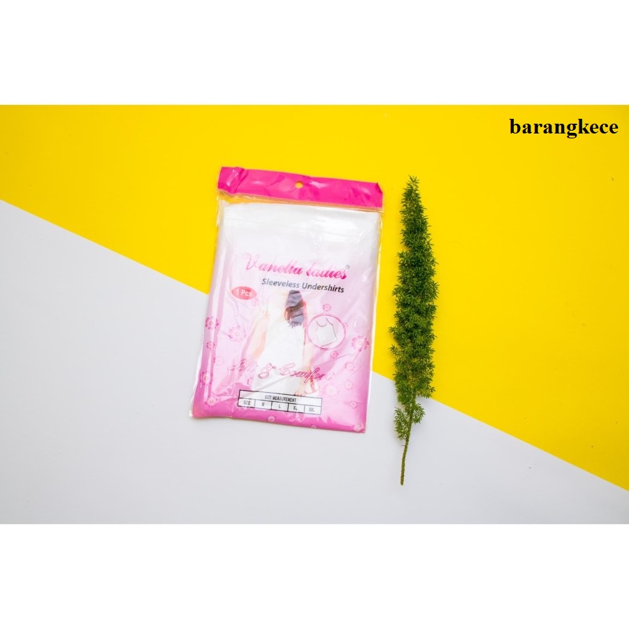 Kaos Dalam Cewek / Tank top Wanita / Singlet Perempuan Bahan Katun Vanella - COD barangkece-5