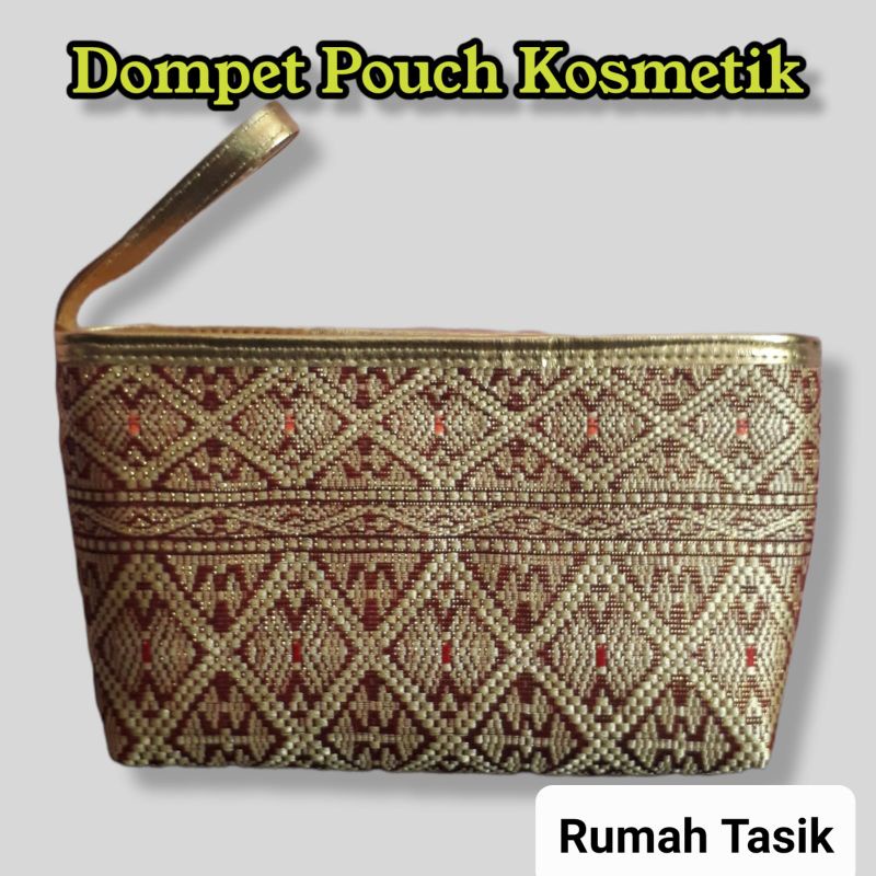 Pouch Kosmetik / Tas Dompet Multifungsi Promo Rumah Tasik