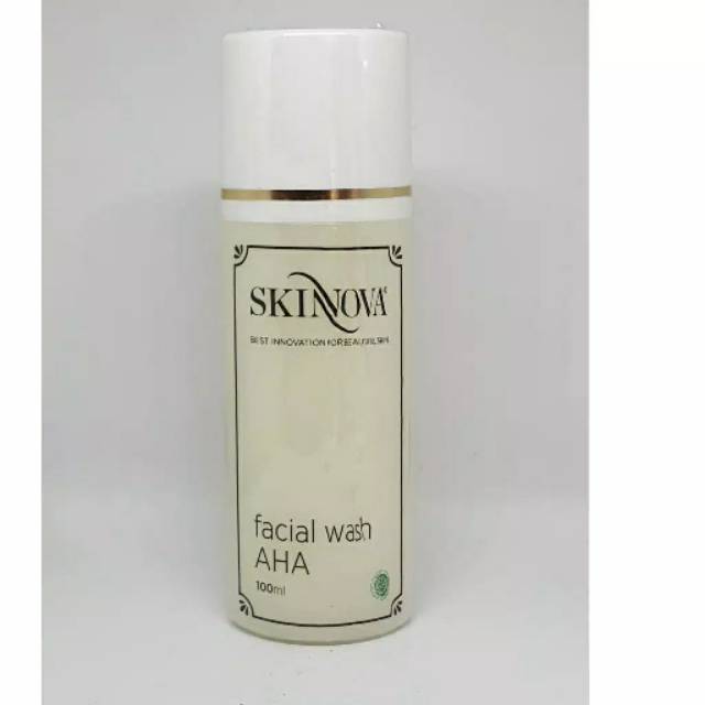 Skinnova Facial Wash Aha, Skinnova facial wash AHA