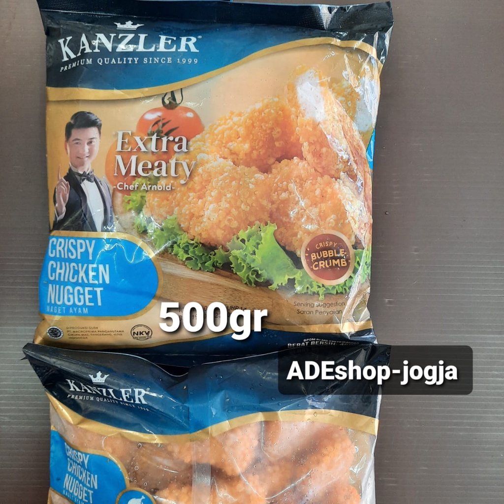 

nugget naget nuget ayam krispi crispy kanzler 450 gr