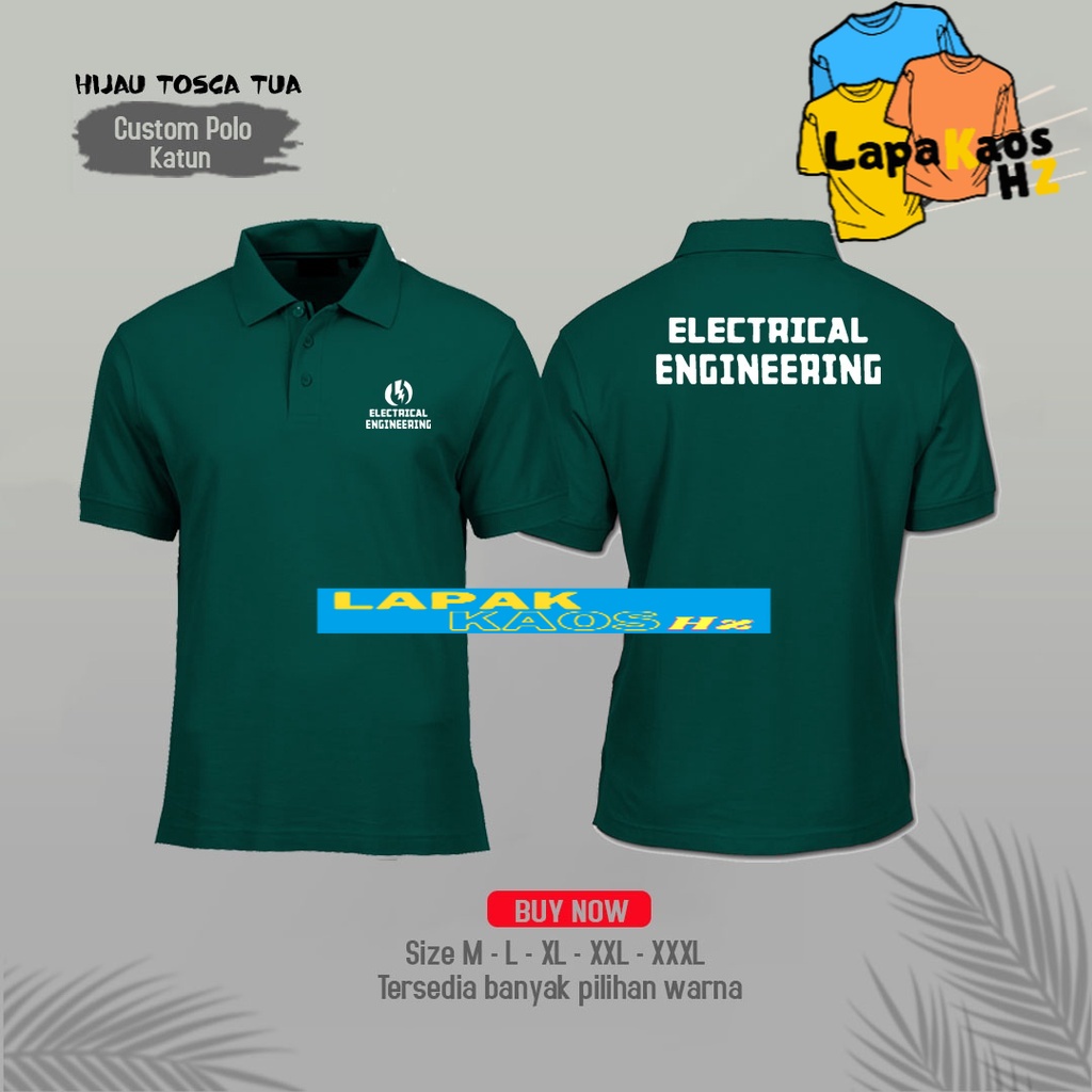 Poloshirt - Kaos Polo Electrical Engineering - Polo kerah Electrical Engineering