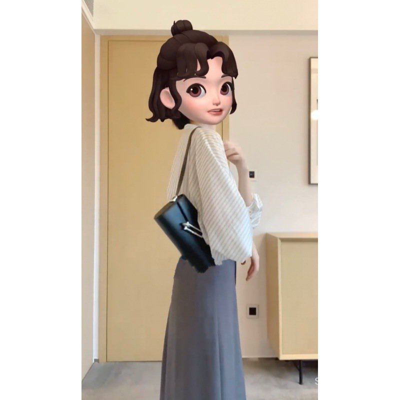 Pakaian Komuter Barang Eropa 2022 Musim Panas Gaun Temperamen Dua Potong Atasan Kasual + Setengah Ro