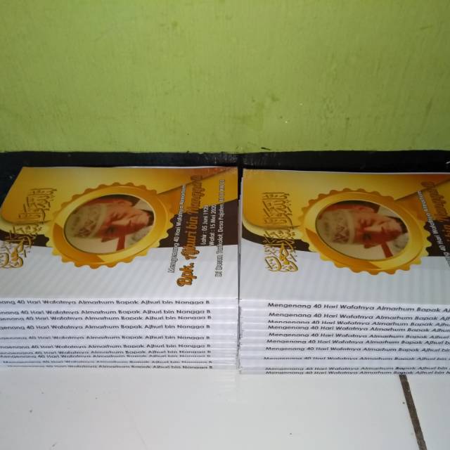 Custom Yasin 128 Halaman, Cover Art Paper