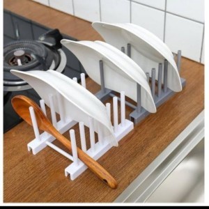 【GOGOMART】6 Sekat Pengering Piring / Rak Piring / Mini Dish Drainer