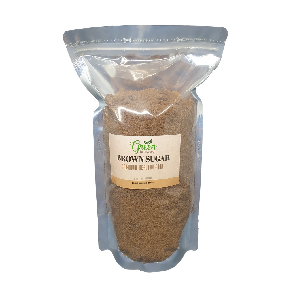 

BROWN SUGAR 1 KG PREMIUM ORGANIC - BUBUK 1000 GRAM