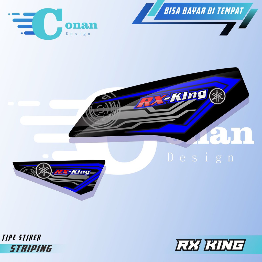 Striping Rx King Variasi 2004 2008 Stiker Rx King Variasi RX KING A01 Variasi Motor RX KING