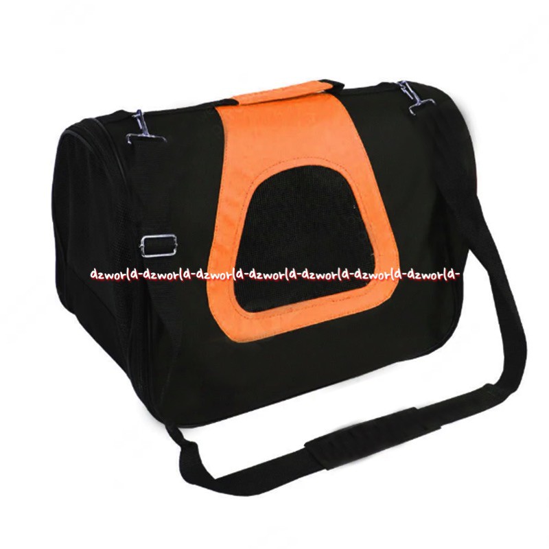 Paw n Tail Travel Bag Tas Travel Slempang Untuk Hewan Kucing Anjing Paws  and Tails Warna Merah Orange Biru Pawtail