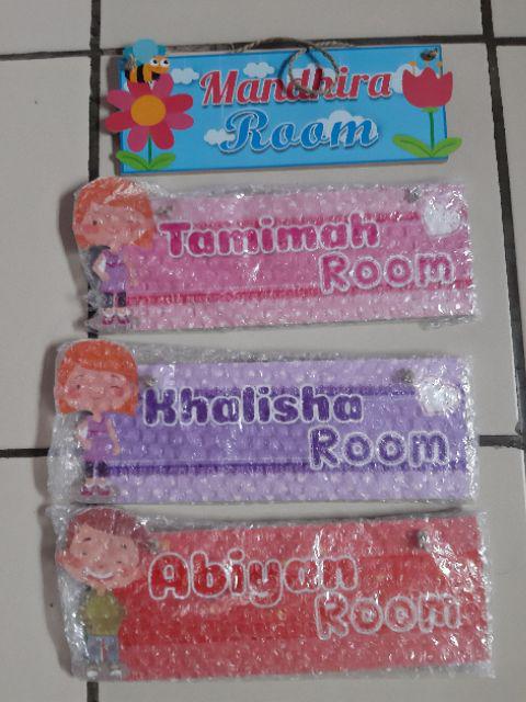 A32 Custom Rooms Tulisan Pajangan Hiasan Dinding Dekorasi Ruang Ato Pintu Free Bubble Wrap