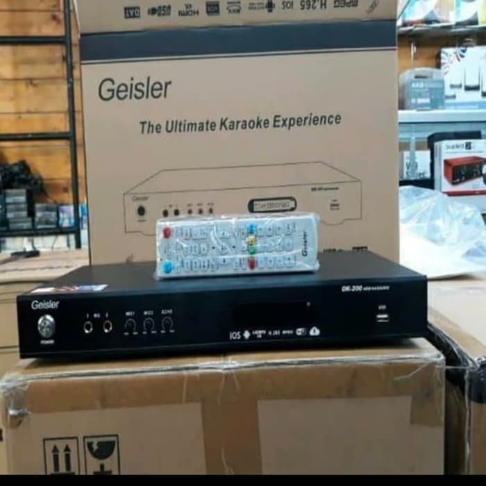 Paket sound system bmb dvd karaoke geisler touchscreen android