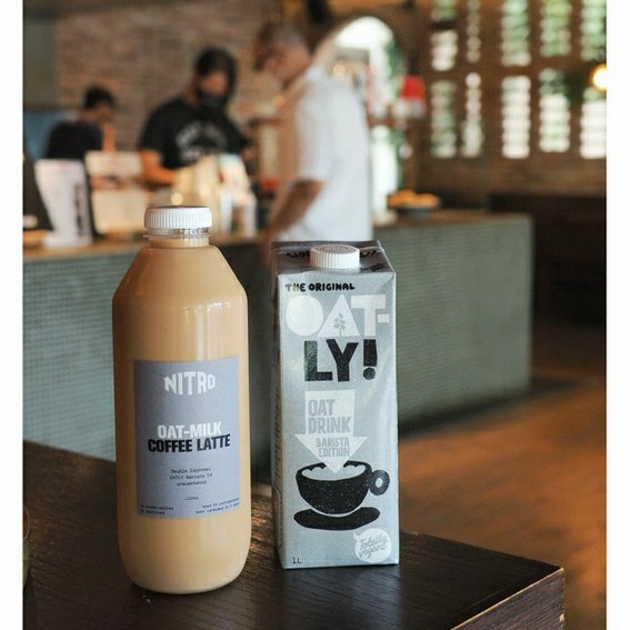 

TERBARU NITRO Oatly Coffee Latte 1L