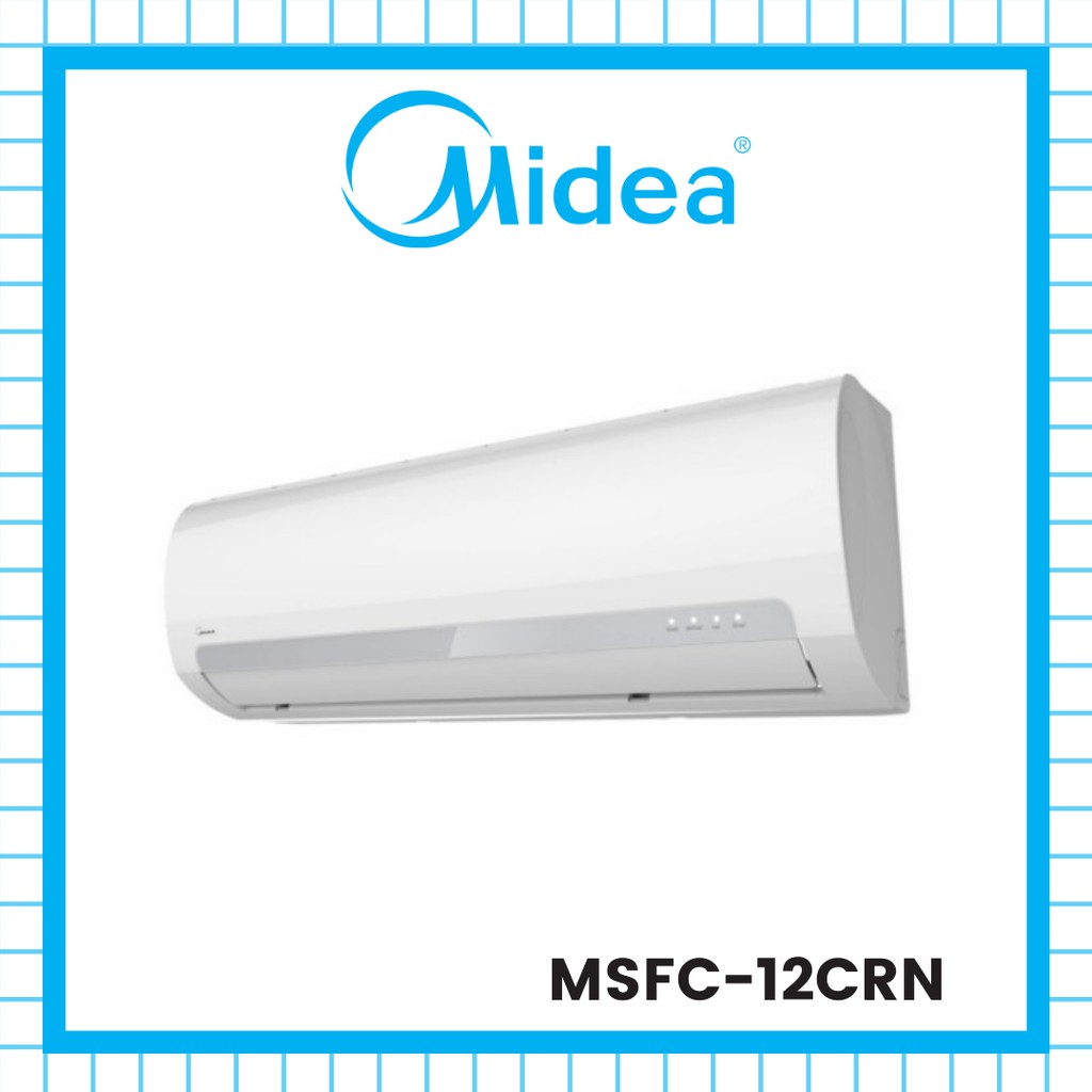 AC SPLIT MIDEA 1 1/2 PK MSFC-12CRN LOW WATT (HANYA UNIT)
