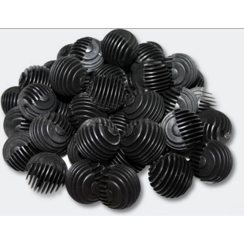 bioball bio ball media filter bulat / duri paket per 200pcs