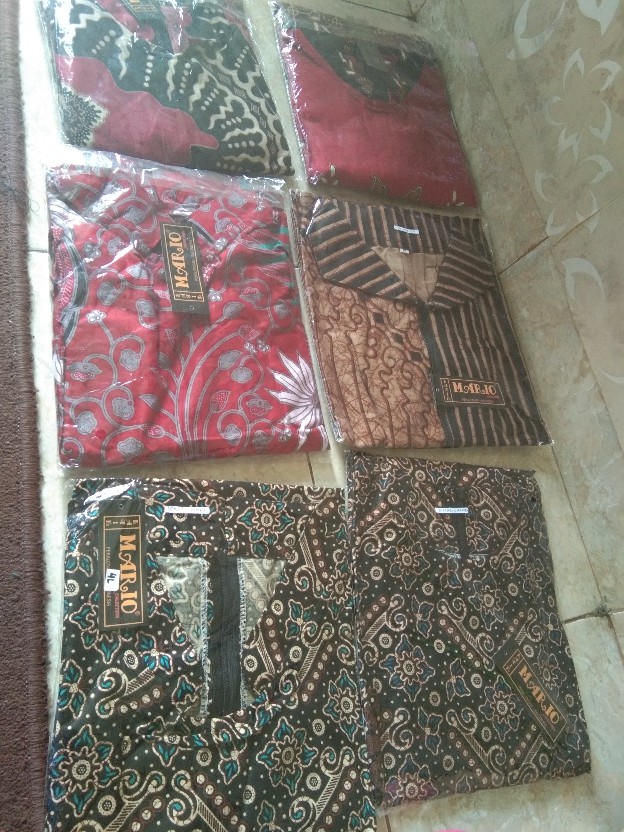 Batik Wanita Asj Sa Hrb026 Kenongo Kemeja Tosca Pendek