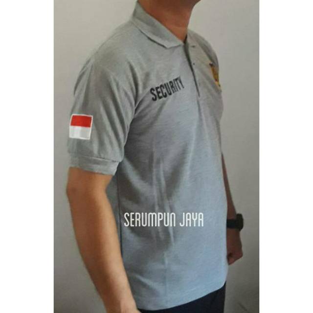 KAOS SECURITY ABU - KAOS KERAH SECURITY - KAOS POLO SECURITY - POLO SECURITY ABU BORDIR