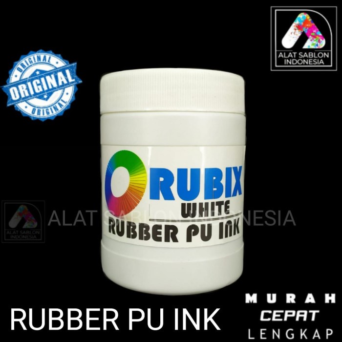 

Menakjubkan Tinta Sablon Rubix White Pu Pasta Urethane Putih 500Gr Hot Sale