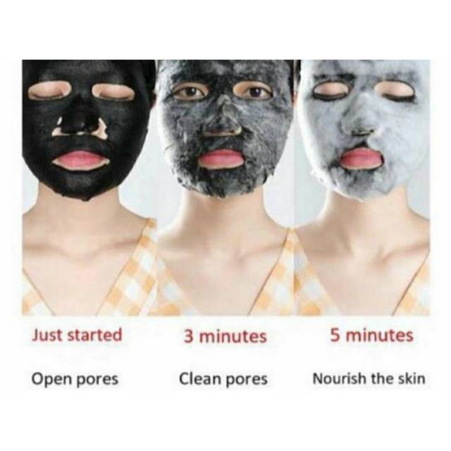 100% ORI Images Facial Bubble Mask - Bubble Amino Acid Mask - Masker Gelembung