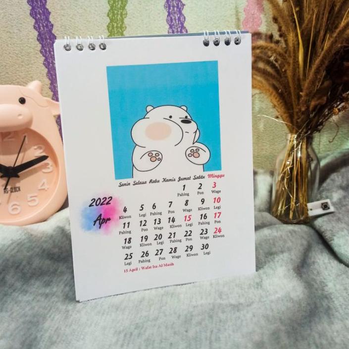 「Clearance Sale」 Kalender Meja/duduk 2022 dan 2023 ada Pasaran Jawa/tanggal jawa ukuran A5 , bisa cu