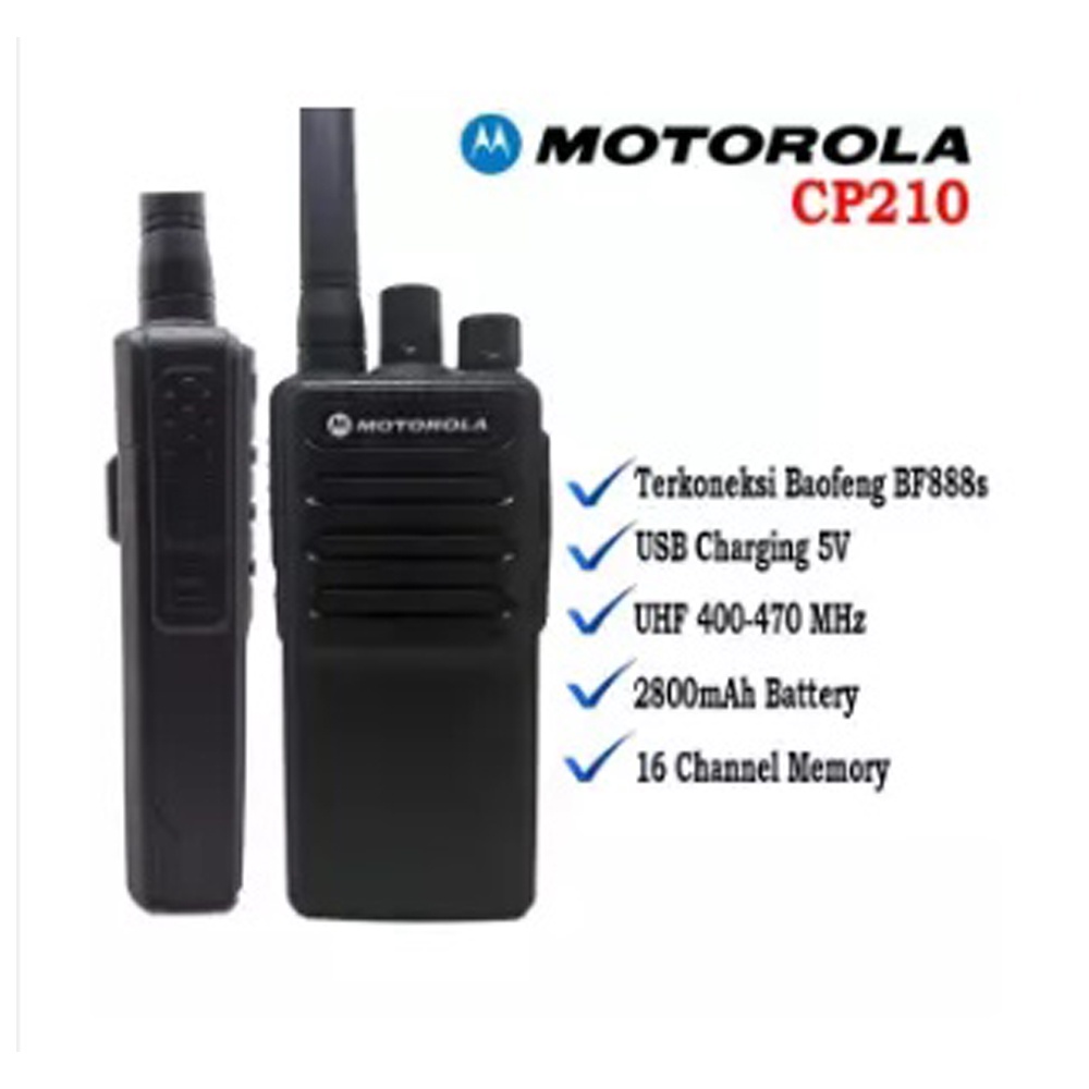 CP210 Motorola Walkie Talkie UHF