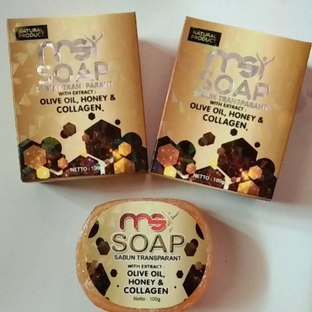 MSI SOAP OLIVE OIL HONEY COLLAGEN | Shopee Indonesia