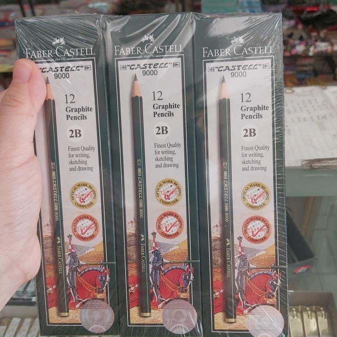 

Office & Stationery | Alat Tulis | 1 Pack Pensil 2B Faber Castell Isi 12 Pensil | Best Seller