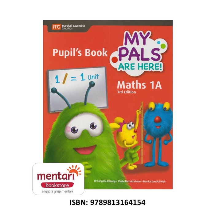 

❤BISA COD❤ MY PALS ARE HERE! - MATHS PUPILS BOOK | BUKU PELAJARAN MATEMATIKA - PB1A