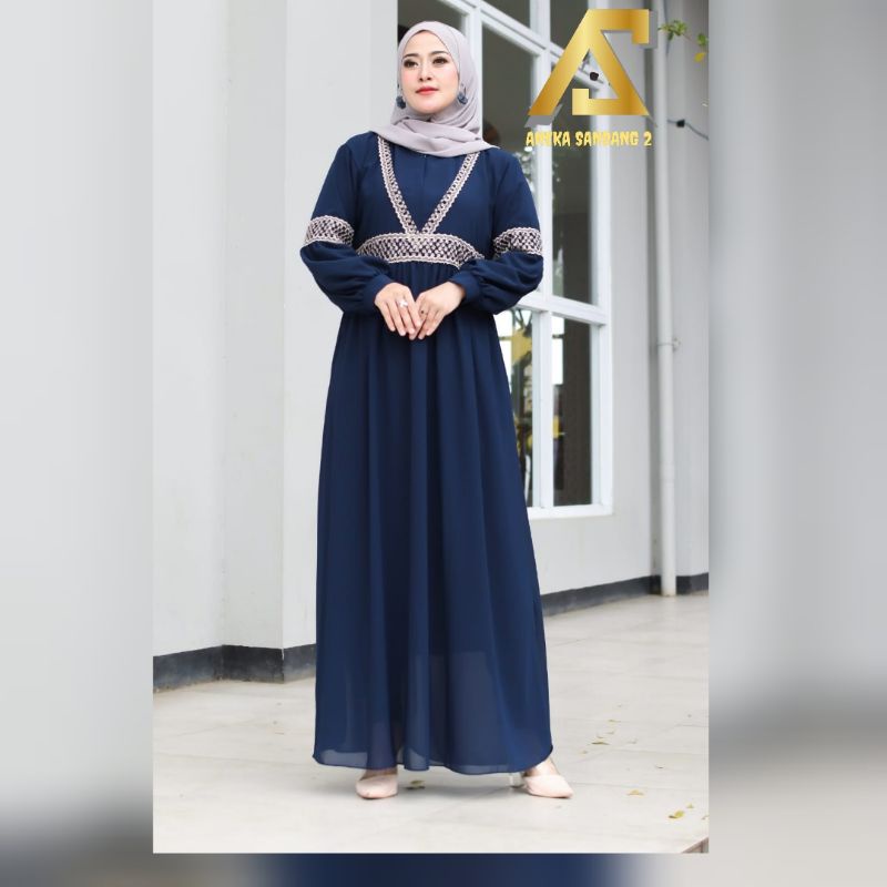 𝐁𝐢𝐬𝐚 𝐂𝐎𝐃 | Gamis kayesha maxy