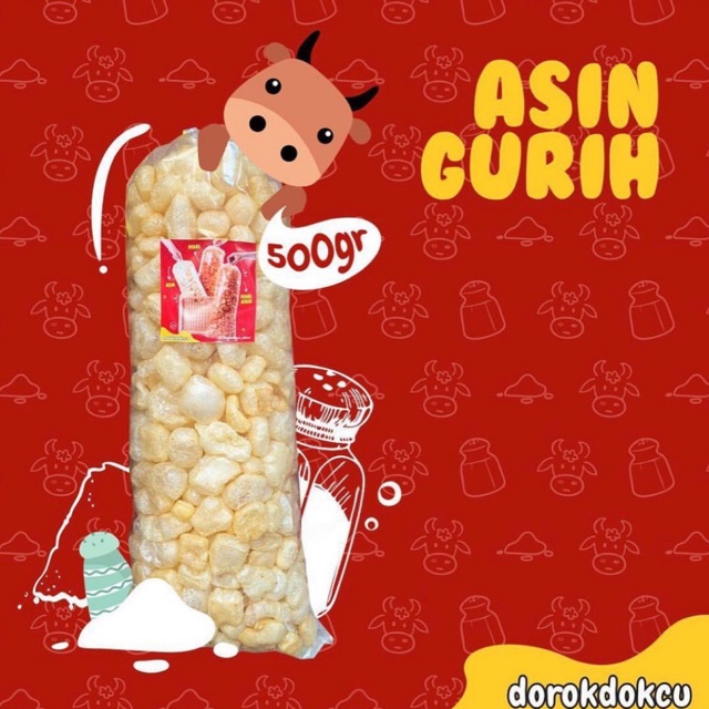 

Dorokdokcu /rambak sapi varian asin gurih