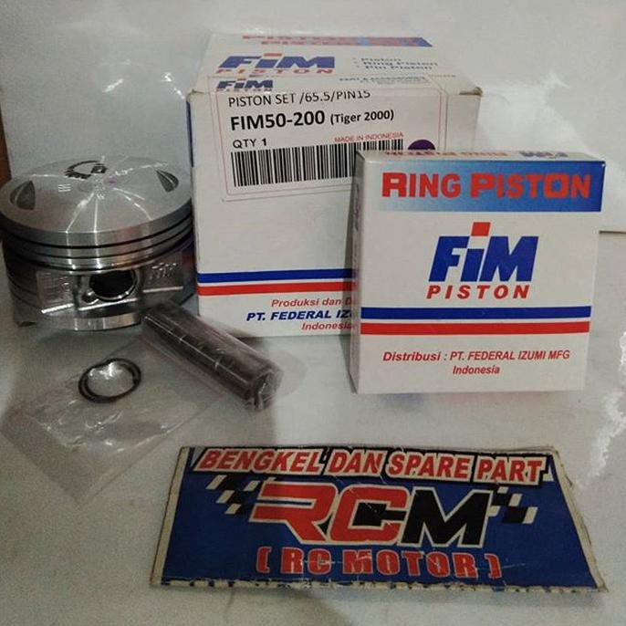 Piston kit fim tiger os 200 Ayo Order