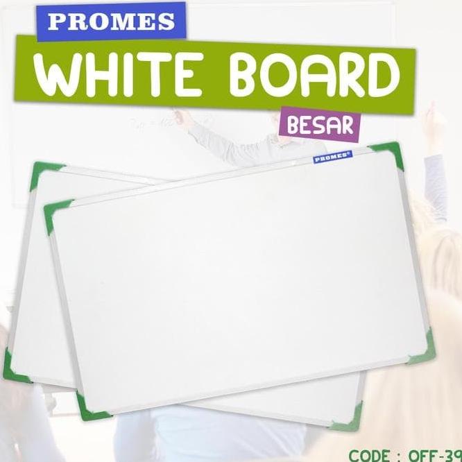 

PAPAN TULIS WHITE BOARD GANTUNG UKURAN 70X50 CM BESAR (OFF-38)