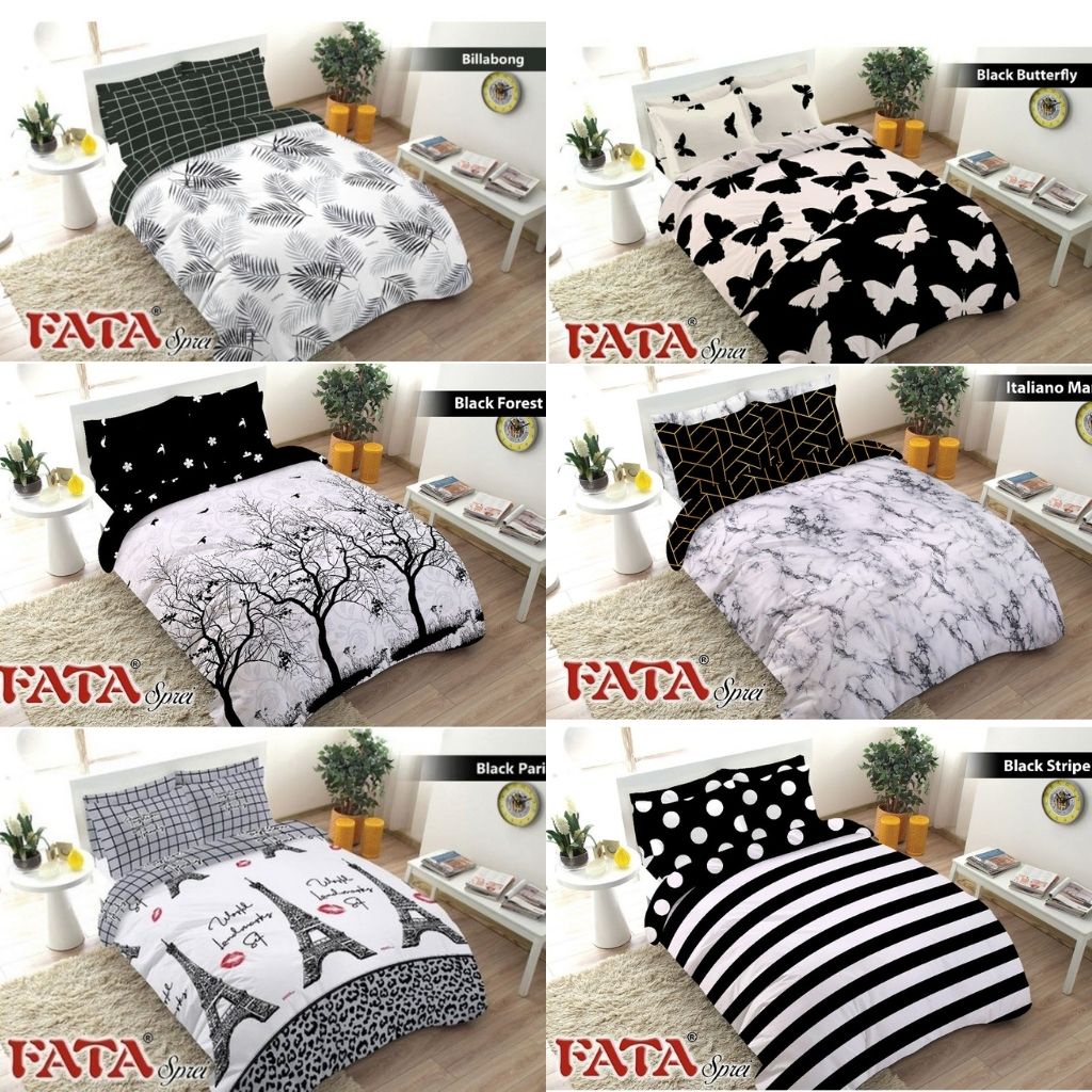 Bedcover Set Sprei Fata Ukuran King 180x200