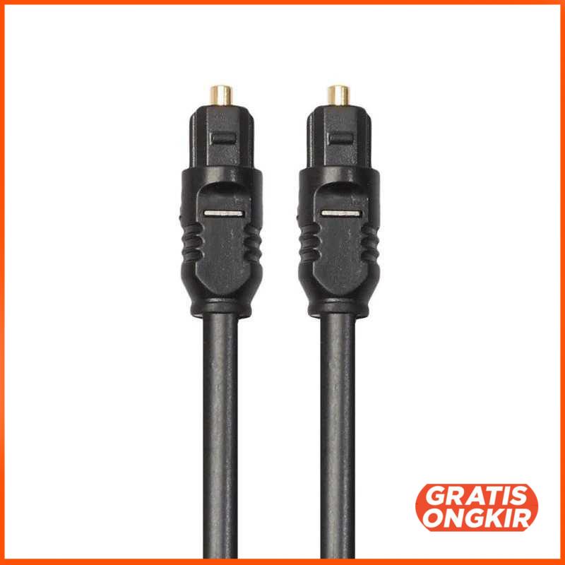 Kabel Toslink SPDIF Fiber Optic Audio Male Ke Male 3M DA6102