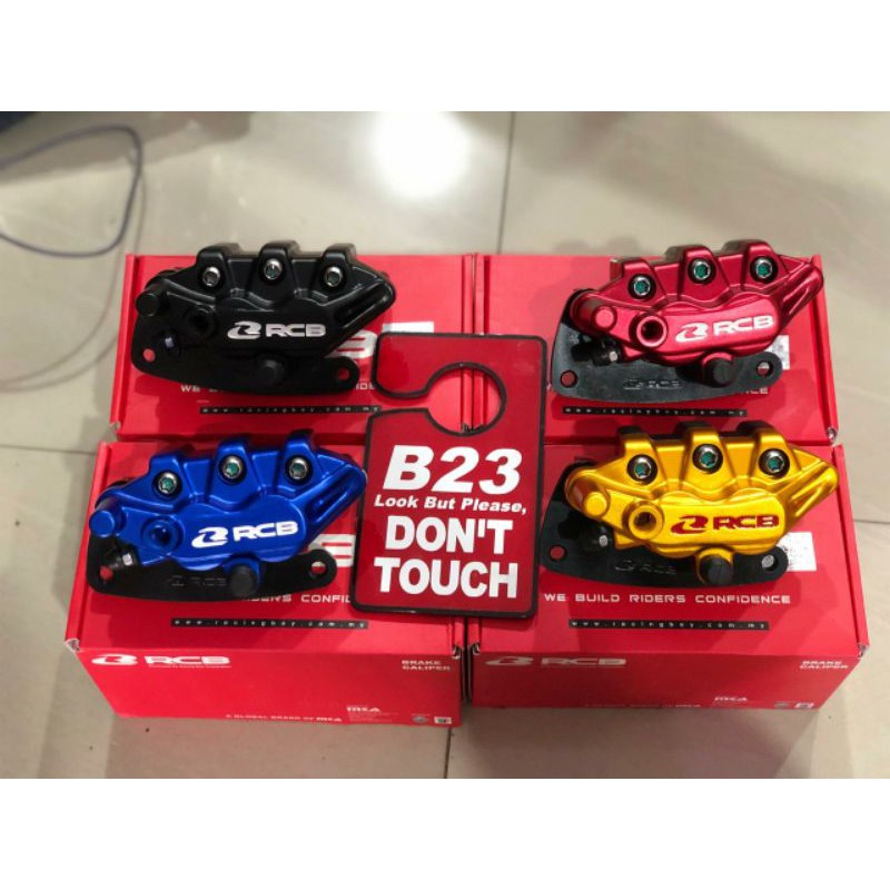 Kaliper rcb s series matic honda beat scoopy vario fi esp karbu piringan standar shock ori pnp