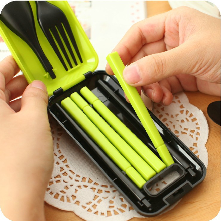 LT - Travel Cutlery Set / Peralatan Makan Portable