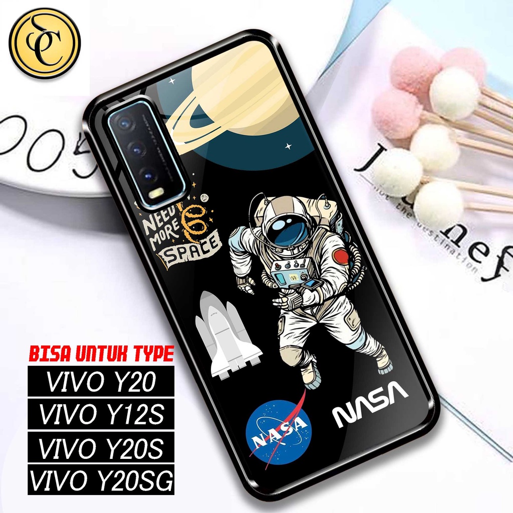 Sukses Case Glossy VIVO Y12S Y20 Y20S - Hardcase 2D Glossy VIVO Y12S Y20 Y20S - Silikon Hp Vivo- Sil