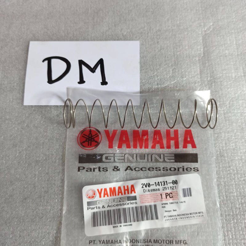 spring throttle valve per skep karbu karburator Rxk Rxking Rx king 2V0-14131-00 asli original Yamaha