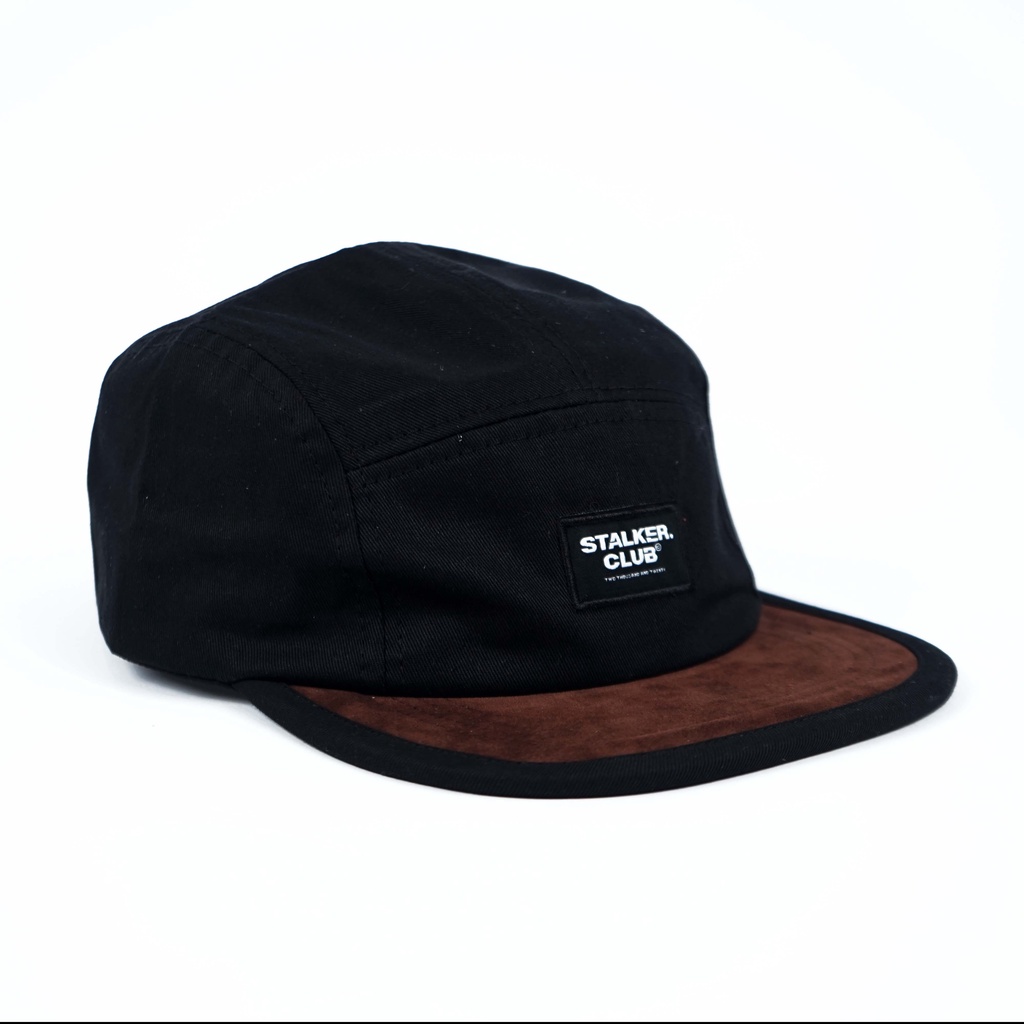 Stalker Brown Five Panel Hat