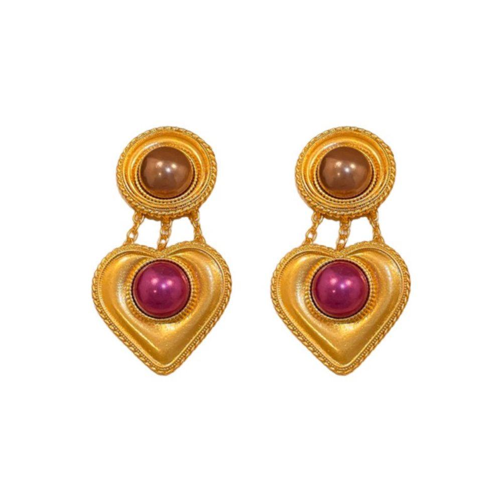 Mxbeauty Liontin Anting Niche Desain Retro Rasa Berlebihan Temperamen Hadiah Untuk Perhiasan Wanitanya