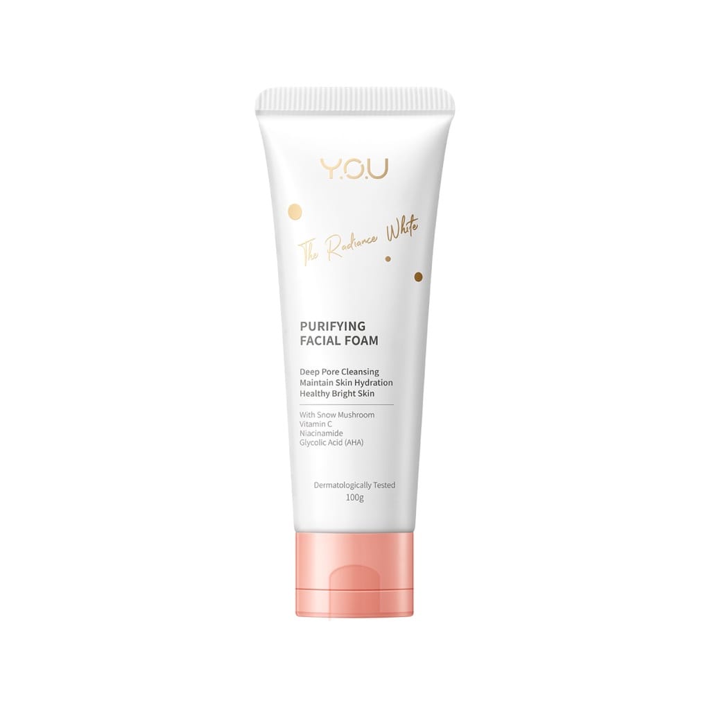 Kosmetik You The Radiance White Purifying Facial Foam / Pembersih Wajah 100ml