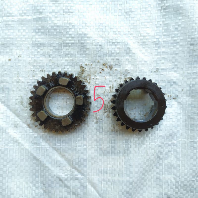 Gir Gigi 5 Rasio Transmisi Megapro Primus Lama original