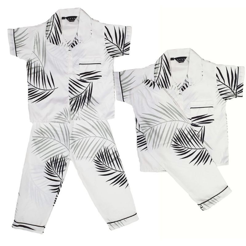 Set Piyama Anak motif Hawai