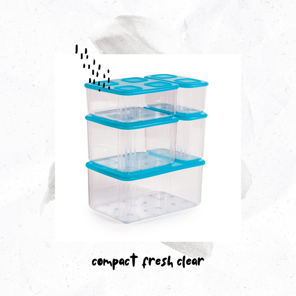 Perlengkapan Dapur - Tupperware - Compact Fresh Clear