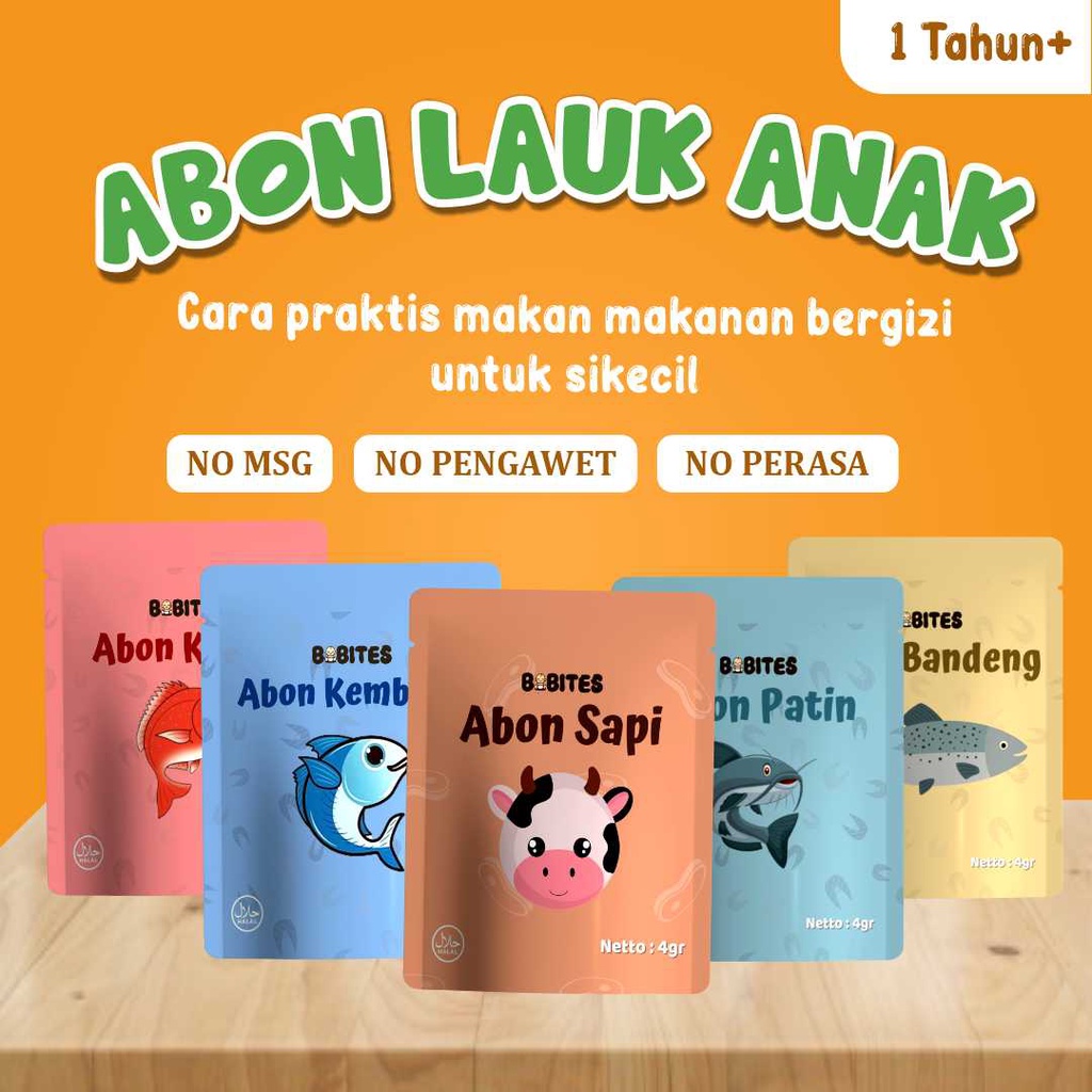 

Abon Bayi Premium MPASI Kemasan Ekonomis / Abon Bayi Penambah Nafsu Makan serta Penambah Berat Badan Anak ,Makanan MPASI Bayi Tanpa Pengawet Dan MSG ,Abon lauk Anak