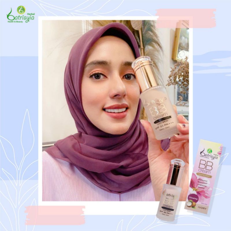 BB cream Sunscreen glowing Batrisyia Herbal Tabir Surya bpom Batrisya