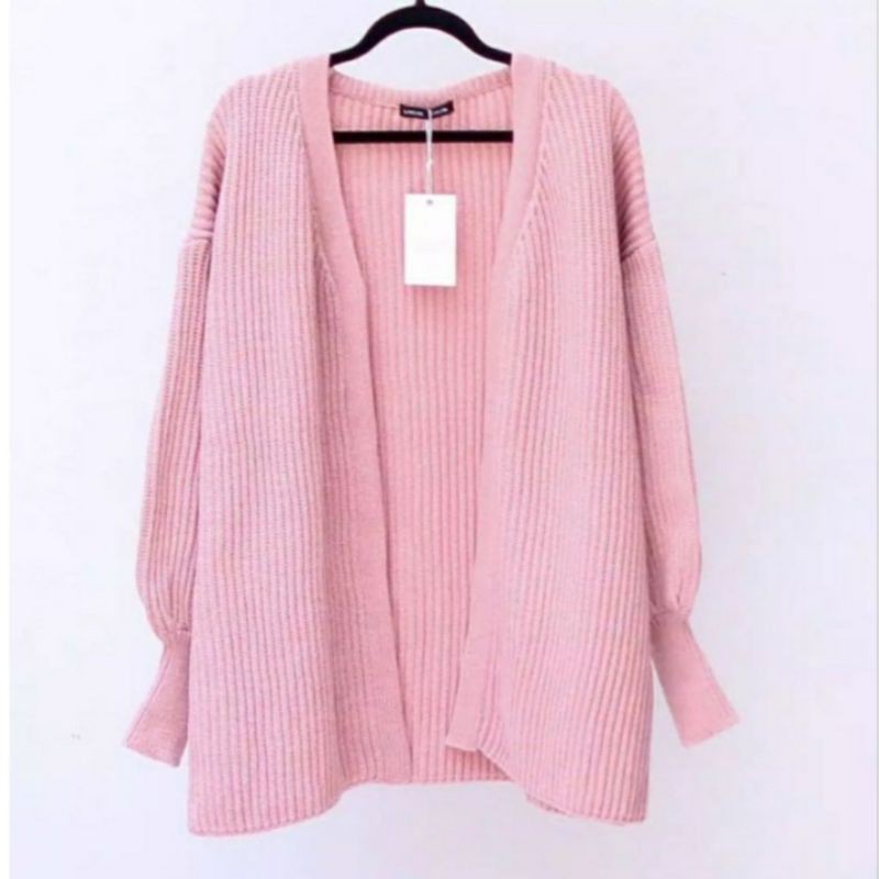 BALONY PREMIUM ketebalan 7 GUAGE | Cardigan Rajut