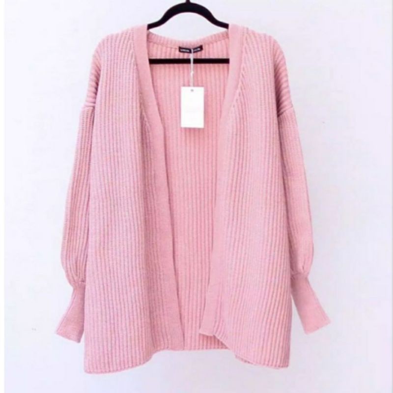 BALONY PREMIUM ketebalan 7 GUAGE | Cardigan Rajut